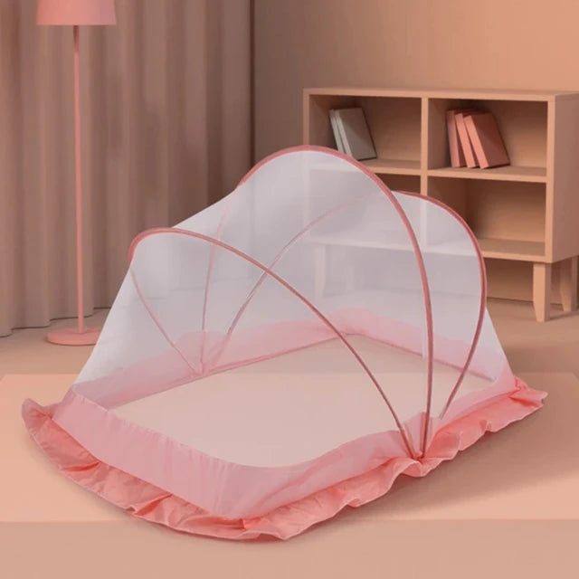 Crib Mosquito Net Bed Sleeping Pad