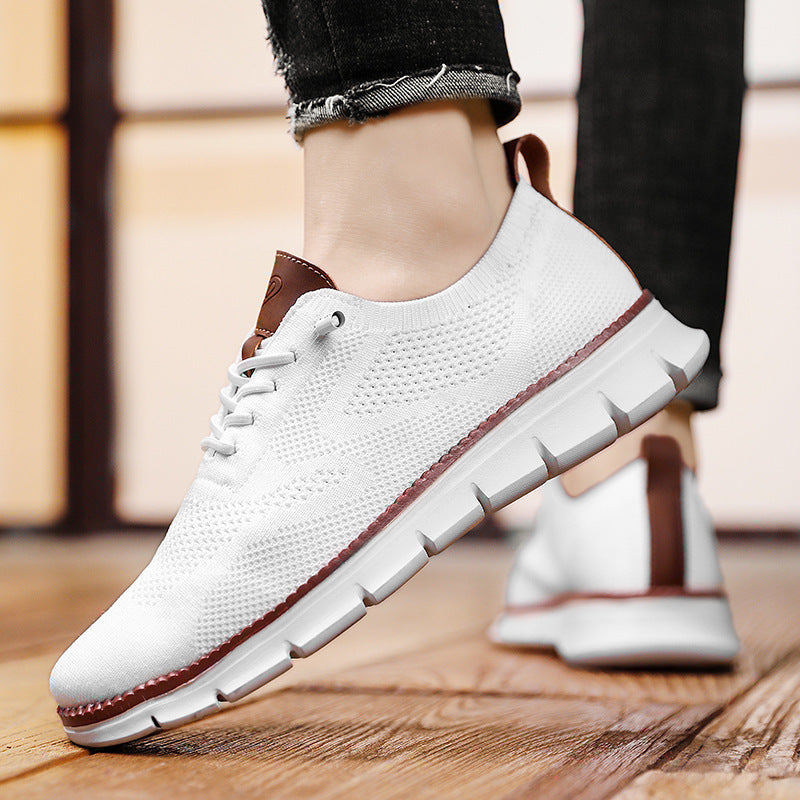Men Casual Sports Shoes Large Size39-48 Anti Slip Wear-Resistant Breathable Cushioning Color Casual Sports Shoes