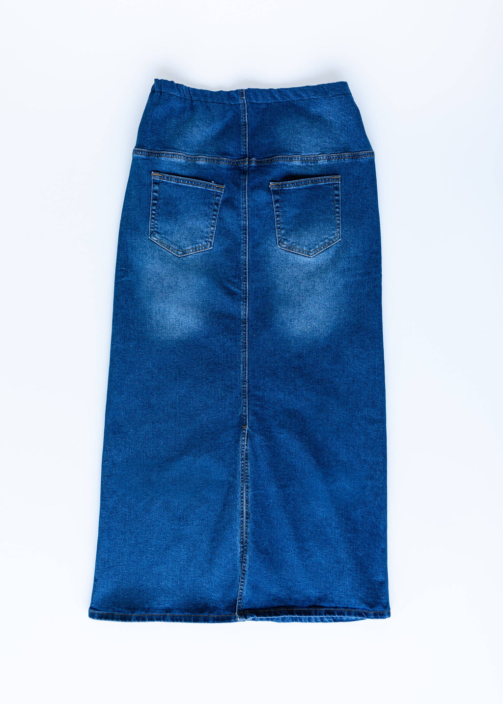 Reece Maternity Long Denim Skirt - FINAL SALE